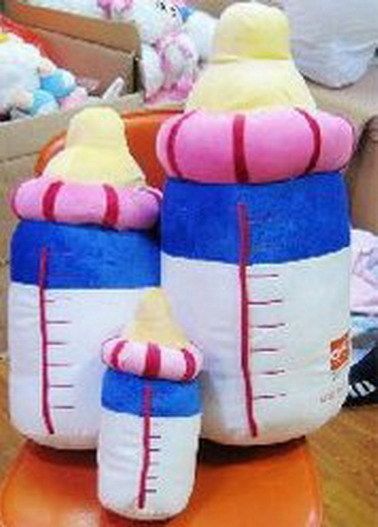 超人气毛绒大奶瓶抱枕50CM