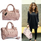 09������Balenciaga���������ο���˿���߰�Ƥ���̷�ɫ������
