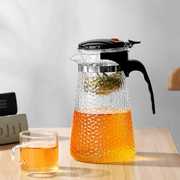 飘逸杯泡茶壶茶具玻璃茶水，分离简易沏茶杯过滤大容量冲茶器办公室