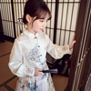 女童马面裙套装女孩新中式明制汉服春装2024儿童国风立领上衣