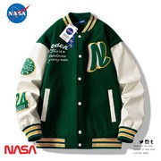 NASA联名棒球服男女刺绣宽松情侣棒球衣夹克学生百搭开衫休闲外套