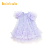 巴拉巴拉儿童连衣裙小童宝宝，洋气童装公主裙，夏装女童甜美网纱裙子