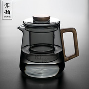 玻璃茶壶套装泡茶家用茶水，分离过滤沏茶壶，耐高温茶具办公室煮茶壶