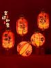 2024龙年春节中国风红灯笼幼儿园新年环创纸灯笼商场店铺装饰挂饰