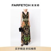 Camilla女士图案印花半透明长裤 FARFETCH发发奇