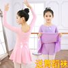 儿童舞蹈服女童练功服春夏季分体短袖芭蕾舞跳舞裙女孩中国舞服装