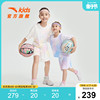 篮球系列安踏儿童女童，运动套装2024夏季假两件短袖t恤短裤