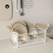 大号碗碟沥水架厨房置物架，碗筷收纳架，沥水篮台面碗盘碗架