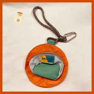 糖果色耳机包可爱迷你小包包便携收纳硬币零钱包创意帽子型钥匙扣