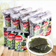 韩国进口海牌海飘海苔2g*32包即食紫菜包饭寿司儿童拌饭休闲零食