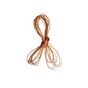 竹子裤架穿线晾衣裤架，绳子竹子衣架0.8mm线竹裤架线绳，2米挂钩铁。