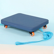 木制软包滑板车感统训练器材家用幼儿园早教儿童室内运动前庭平衡