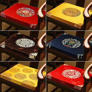 中式红木沙发垫坐垫实木家具木凳子茶桌椅垫茶椅座垫椅子垫子