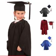 儿童博士服装 幼儿园小学生毕业礼服 学士服帽表演出服毕业袍