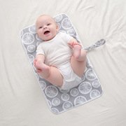 跨境新生婴儿尿便携外出男女宝宝双面可用床防水可水机洗透气