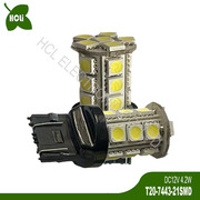 高品质 12V T20 7443 W21/5W LED车尾灯 行车雾灯 刹车灯 日行灯