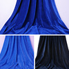 蓝色背景布桌布(布桌布，)台布窗帘金丝绒，布料宝蓝色藏蓝色浅蓝色深蓝色绒布
