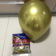 18寸金属色乳胶气球加厚珠光金属铬，合金色婚礼派对装饰气球
