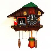 钟表客厅超静音挂表创意，时钟儿童卡通卧室，挂钟现代简约石