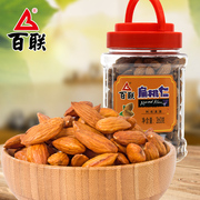 百联扁桃仁盐焗无壳巴旦木仁大杏仁360g罐装零食干果散装批发新货