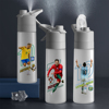 足球c罗水杯梅西喷雾杯子便携运动水壶夏季球迷用品送男朋友礼物