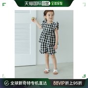 日本直邮pairmanon儿童款，荷叶边短袖，上衣与短裤套装102036