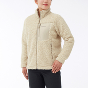 montbell日本23年冬季户外加厚保暖立领抓绒，衣女款摇粒绒外套