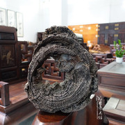 老挝大红酸枝交趾黄檀风化老料达摩木雕红木工艺品，风水办公司摆件