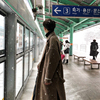 冬季韩版呢大衣男中长款宽松毛呢加厚情侣，风衣呢子外套潮外衣