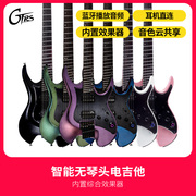 魔耳MOOER旗下GTRS W800/900智能电吉他无头琴APP内置蓝牙效果器