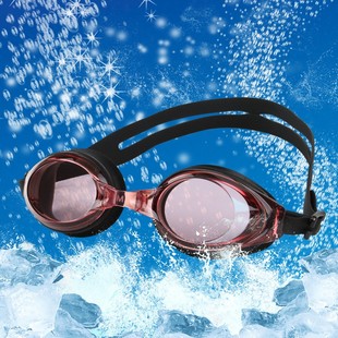 泳镜电镀防水防雾游泳眼镜 近视泳镜 带度数泳镜男女通用游泳装备
