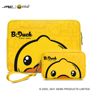 b.duck小黄鸭正版笔记本内胆包14寸女适用苹果macbook电脑，联想小新pro13.3air15华为matebook16x戴尔xps15.6d