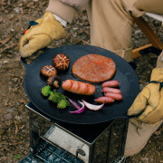 兴森同款户外野营烧烤盘，30cm烤肉盘燃气，电磁炉用煎锅烤盘烧烤用品