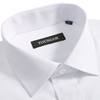 雅戈尔长袖衬衫男商务休闲中年，男士免烫职业，正装白色衬衣19001bba