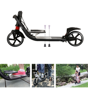 非电动款亲子，儿童滑板车双减震碟刹可折叠二轮单脚滑划轮车