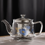 玻璃茶壶电磁炉壶电陶炉壶泡，茶壶加热片可以取出功夫茶具