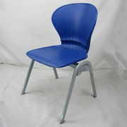 办公家具会议椅 塑胶椅 培训椅 会客椅蓝色接待椅红色办公椅塑胶