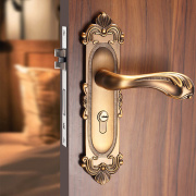 门锁室内卧室欧式门锁静音家用通用型现代简约实木房门锁具套装