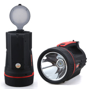 佳格大容量大功率LED可充电探照灯台灯强光 远射程手提超亮灯