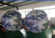 气球定制logo巨型超大充气月球地球气模充气球定制气模pvc升空球