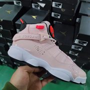 Nike 女鞋Air Jordan 6 Rings GS复古中帮篮球鞋323419-602-104
