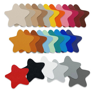 五角星自粘型细纹皮革pu补贴沙发