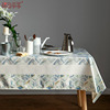 防水餐桌布布艺椅垫套装现代简约时尚北欧ins茶几桌布长方形台布