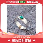 日本直邮CAYHANE  男士925纯银天然石戒指 简洁力量感设计 皮肤亲