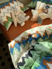 ins波西米亚绿色床上四件套全棉纯棉宿舍公寓1.5米被套床单三件套
