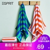 ESPRIT 毛浴巾纯棉洗脸洗澡家用吸水运动巾男女全棉组合装4条装