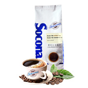 socona蓝标系列哥伦比亚风味，咖啡豆新鲜烘焙现磨纯黑咖啡粉454g