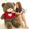  毛绒玩具可爱80厘米毛衣泰迪熊抱抱熊 情人节生日送女生礼物