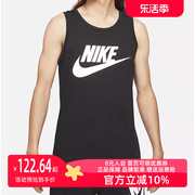 Nike耐克2023夏季男健身篮球跑步运动宽松透气无袖背心AR4992
