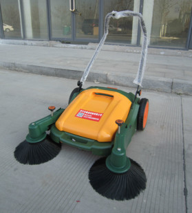 升级版扫地车工业手推式扫路车扫地机生产山东不用电清扫车